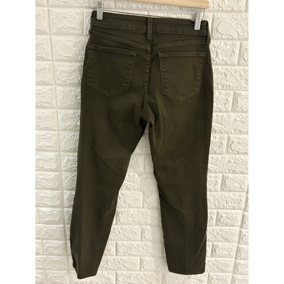NYDJ WOMENS JEANS‎ SIZE 4 ALINA LEGGING OLIVE GREEN LIFT TUCK TECHNOLOGY - Picture 3 of 10